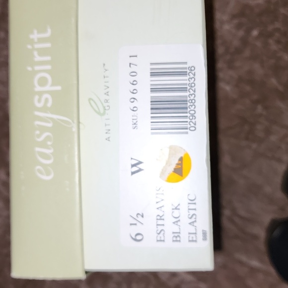 NEW Easy Spirit Black ESTravis AntiGravity pump sz 6.5 WIDE NIB - Picture 7 of 7